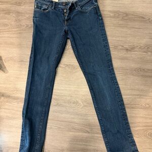 Abercrombie & Fitch Dark Blue Skinny Jeans